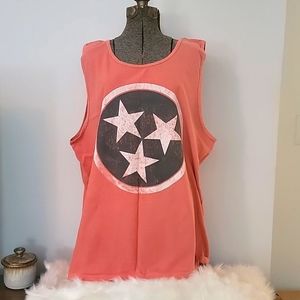 Coral TriStar Tank Top